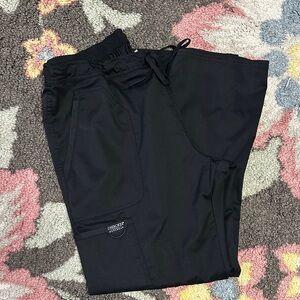 LP Cherokee Workwear Black Scrub Pants-worn once